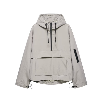 Cosy hooded all-weather everyday jacket for women | Fhalom -3