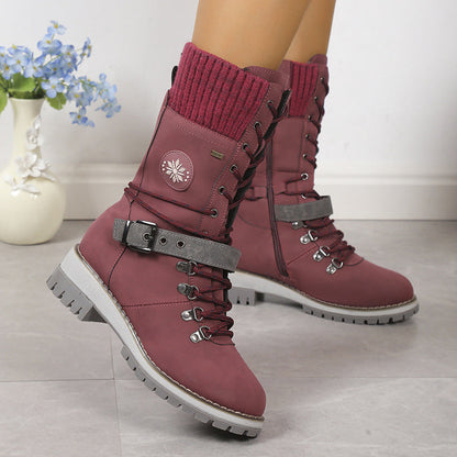 Aurelle elegant waterproof winter boots for women