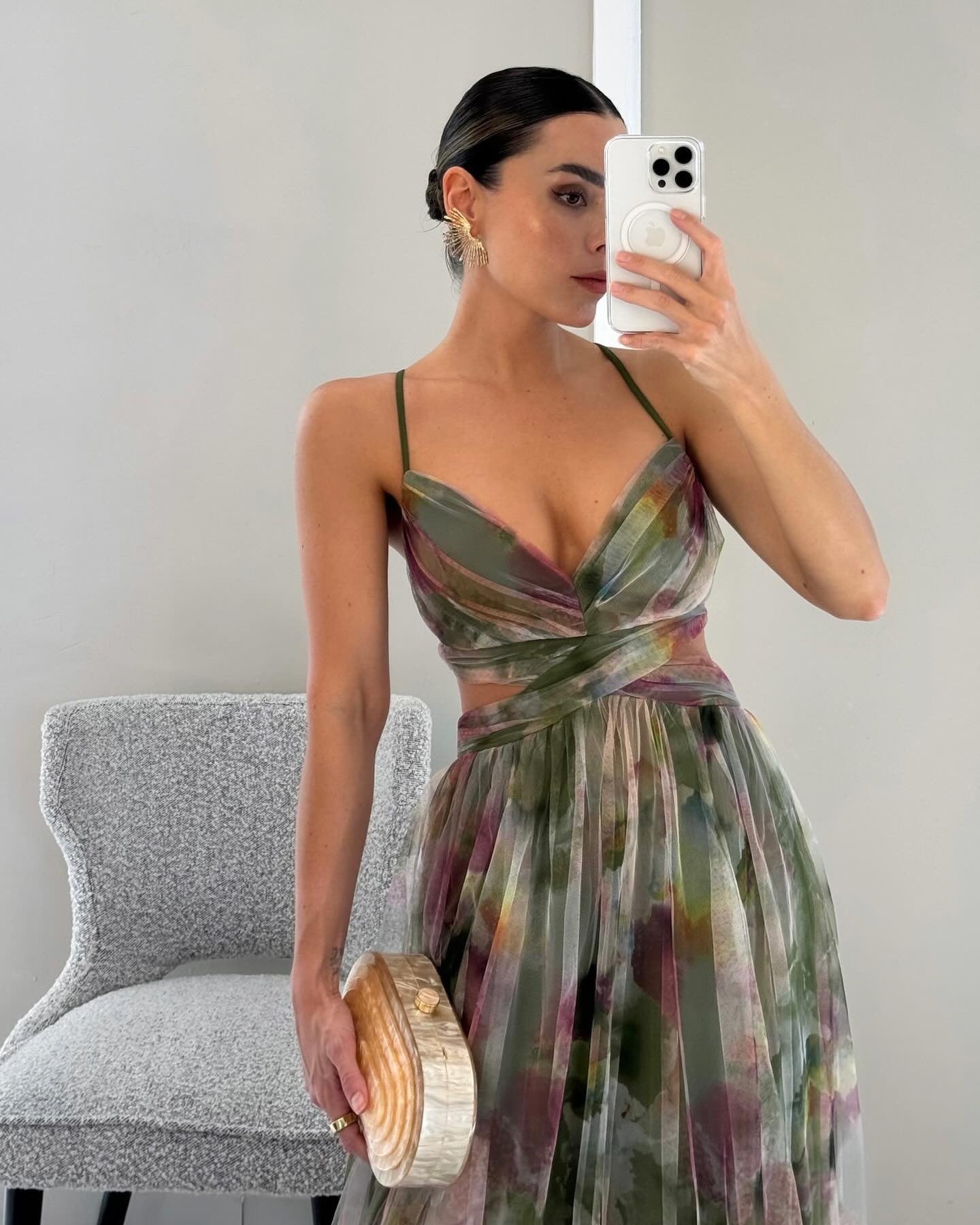 Elegant maxi dress for women | Tina -5