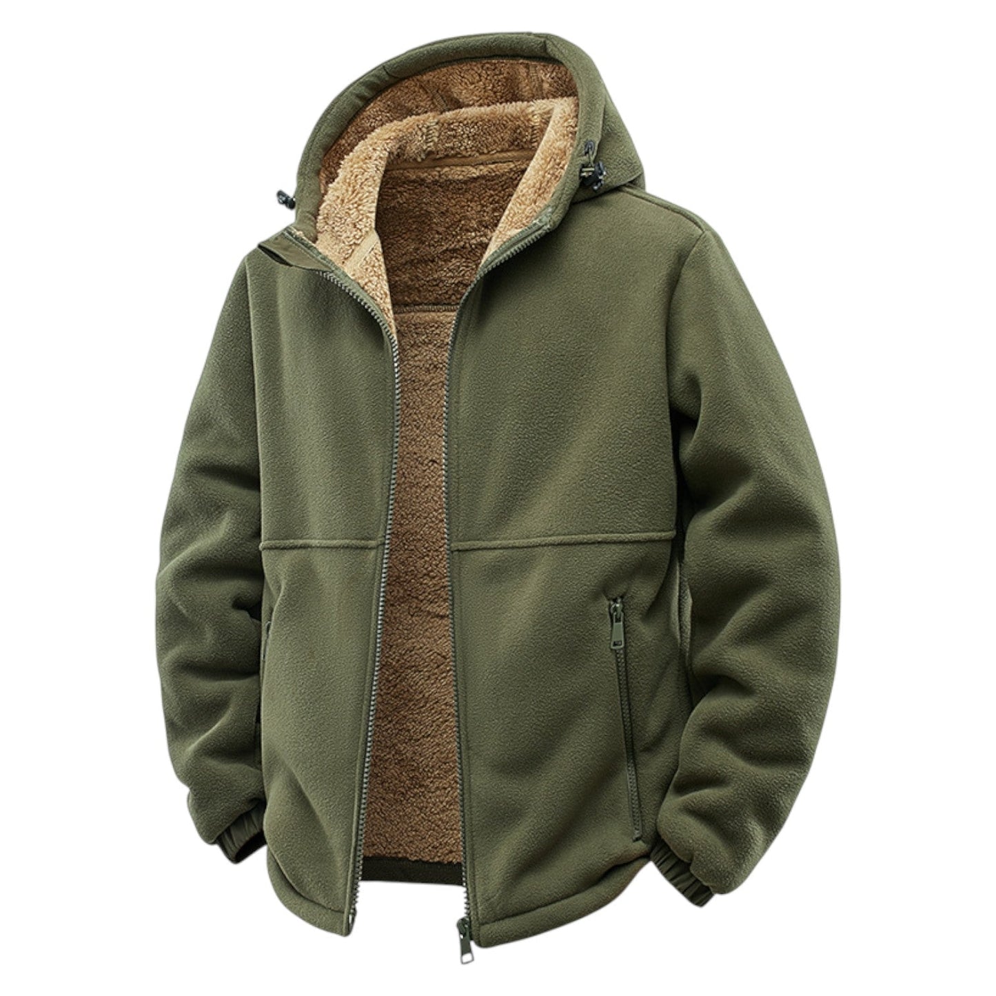 Hooded zip jacket for men | Alder -7