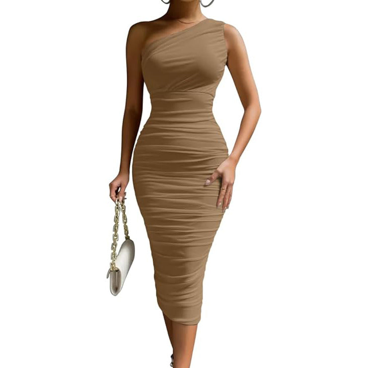 Chic bodycon midi dress for women | Livy