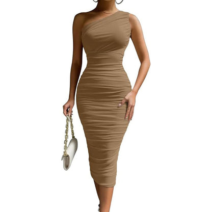 Chic bodycon midi dress for women | Livy