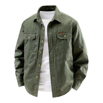 Classic work shirt for men | Brenton -4