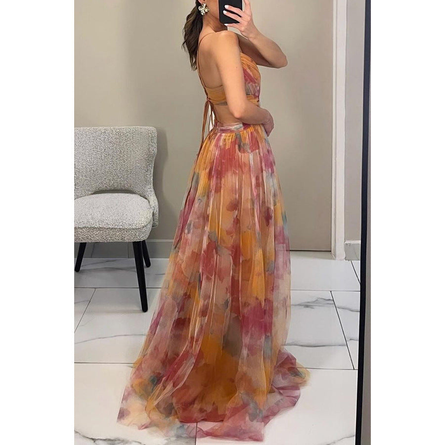 Elegant maxi dress for women | Tina -2