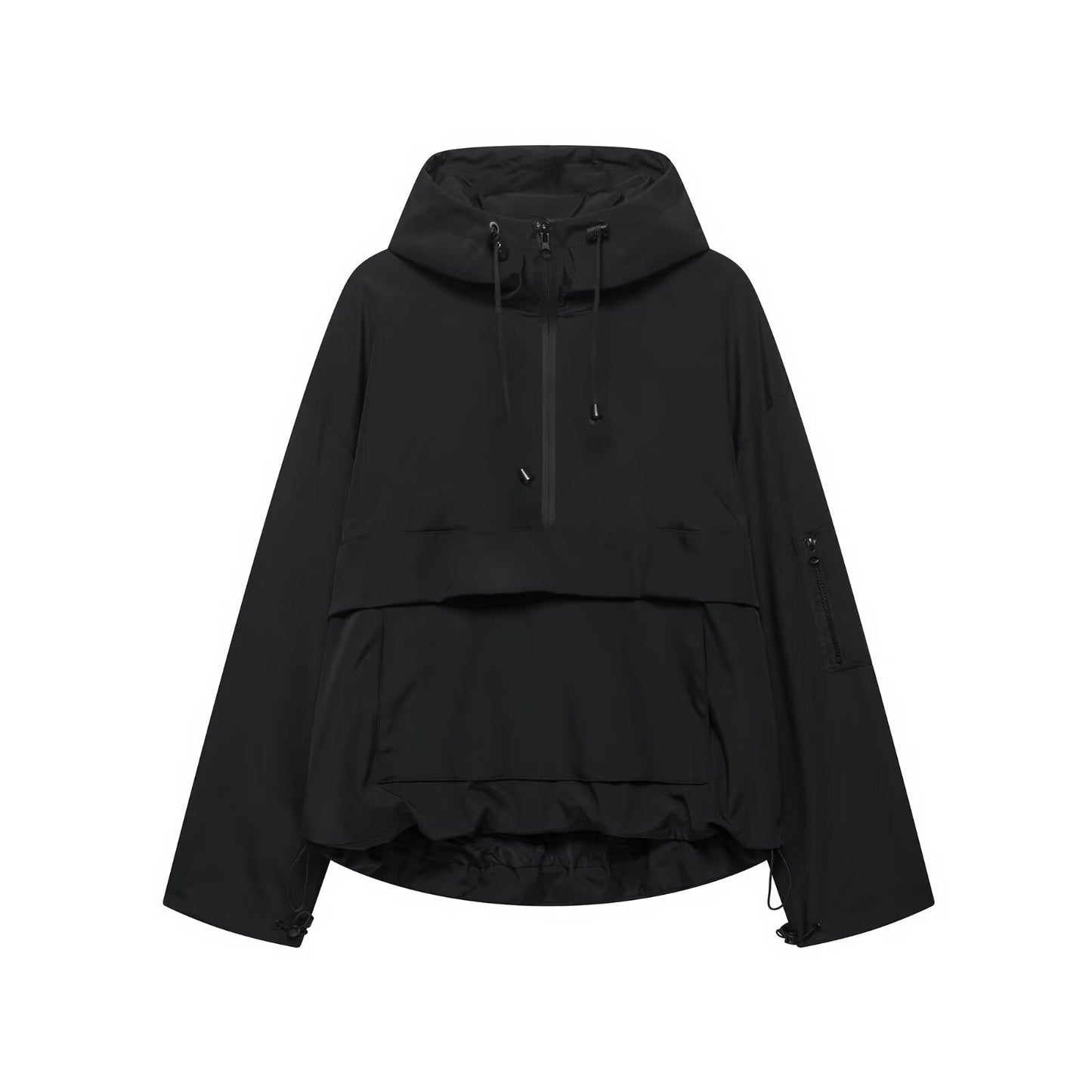 Cosy hooded all-weather everyday jacket for women | Fhalom -4
