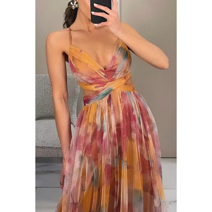 Elegant maxi dress for women | Tina -4