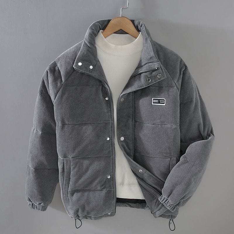 Warm padded everyday puffer jacket for men | Donny -2