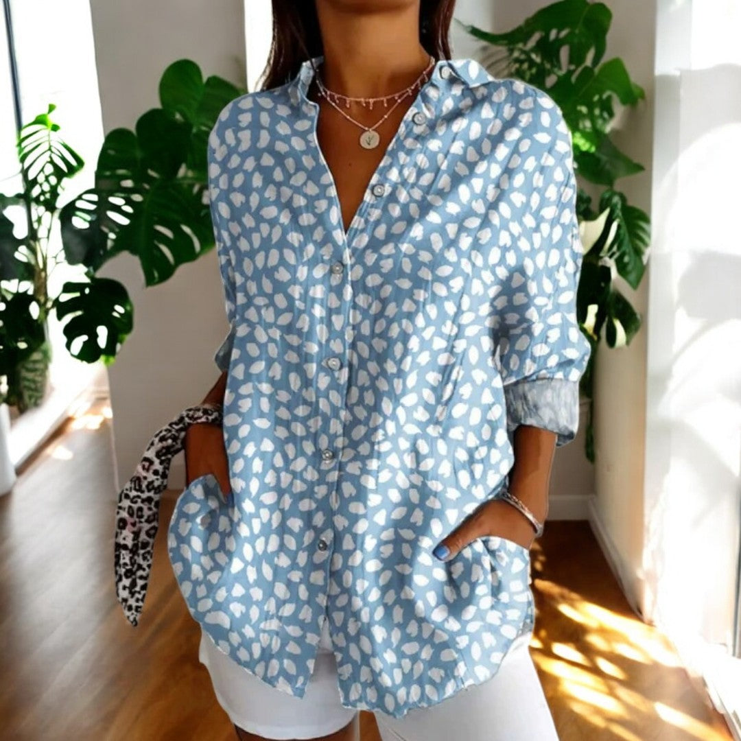 Stylish floral everyday blouse for women | Irene -7