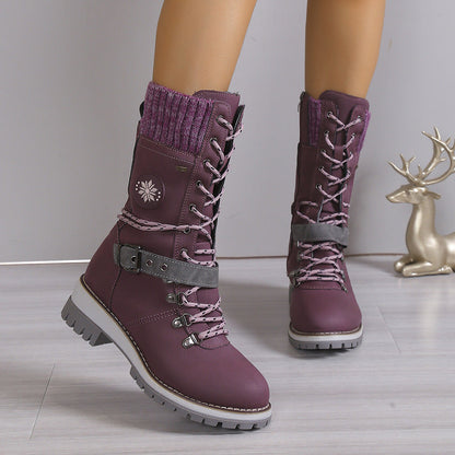 Aurelle elegant waterproof winter boots for women