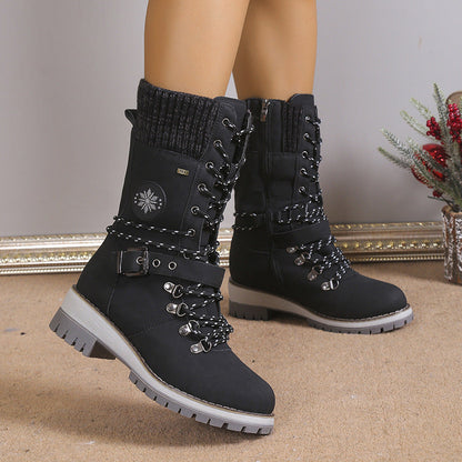 Aurelle elegant waterproof winter boots for women