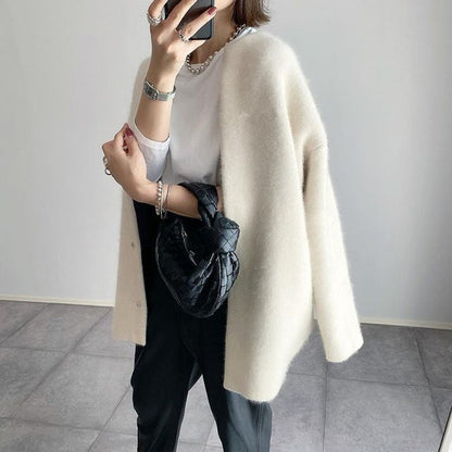 Cardigan elegant doux comfortable for women | Marisse -3