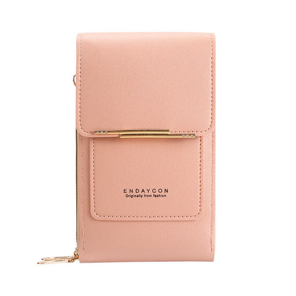 Stylish touch-screen phone messenger bag for women | Cora -3