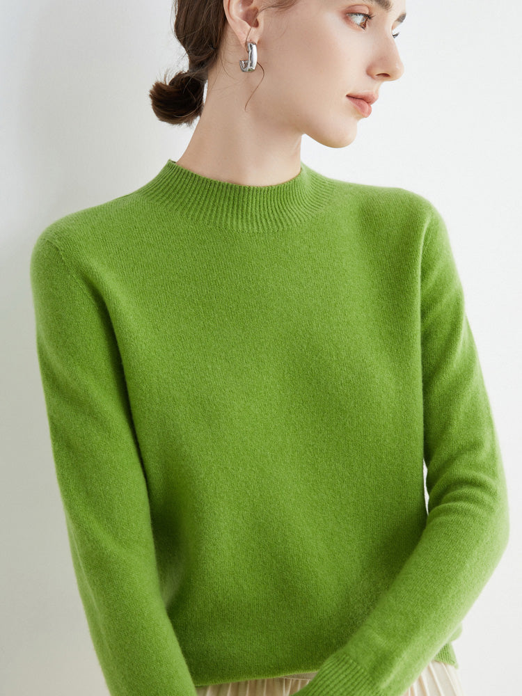 Aurelle Olenna elegant roll-neck jumper for women