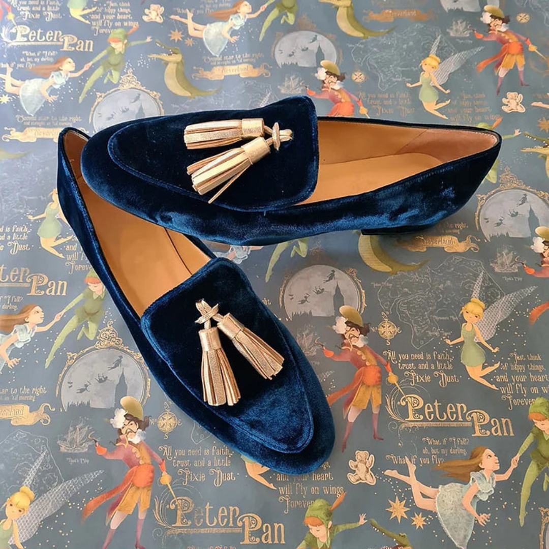 Elegant loafers with tassel detail for women | Noctelle