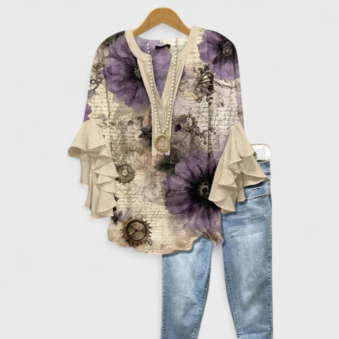 Toinette elegant blouse for women | Versatile -7