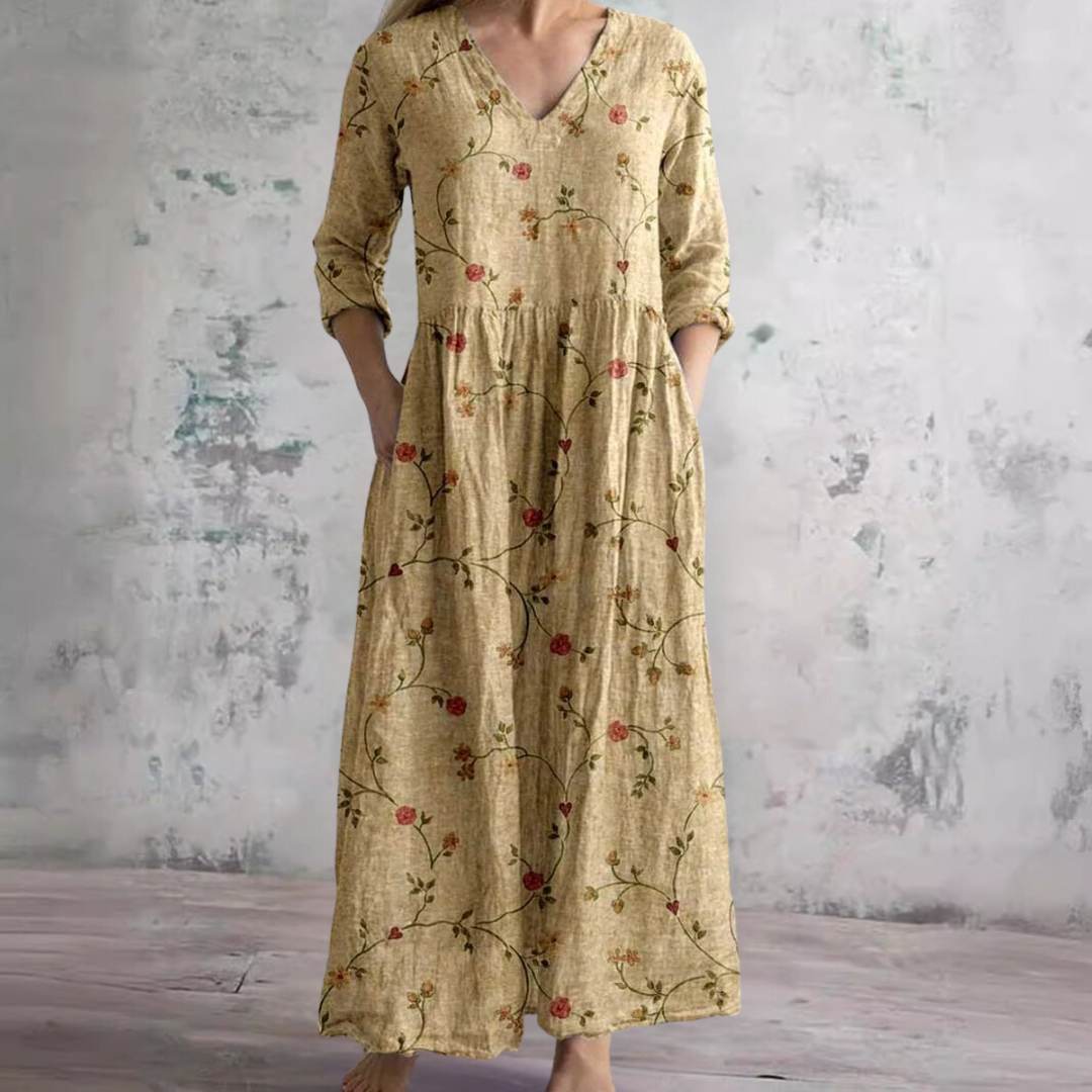 Dress long fluide for women | Emmeline -8