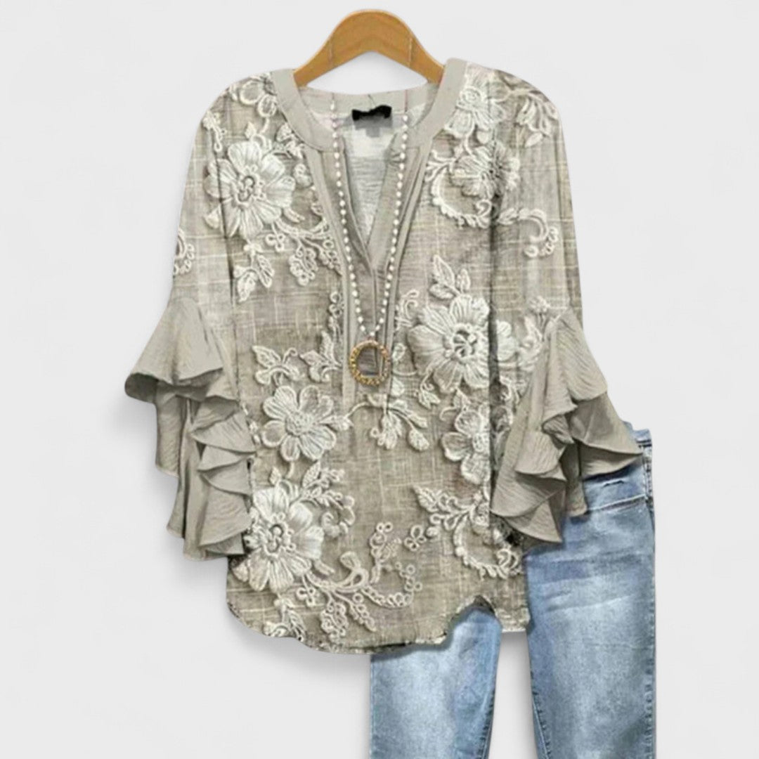 Toinette elegant blouse for women | Versatile -8