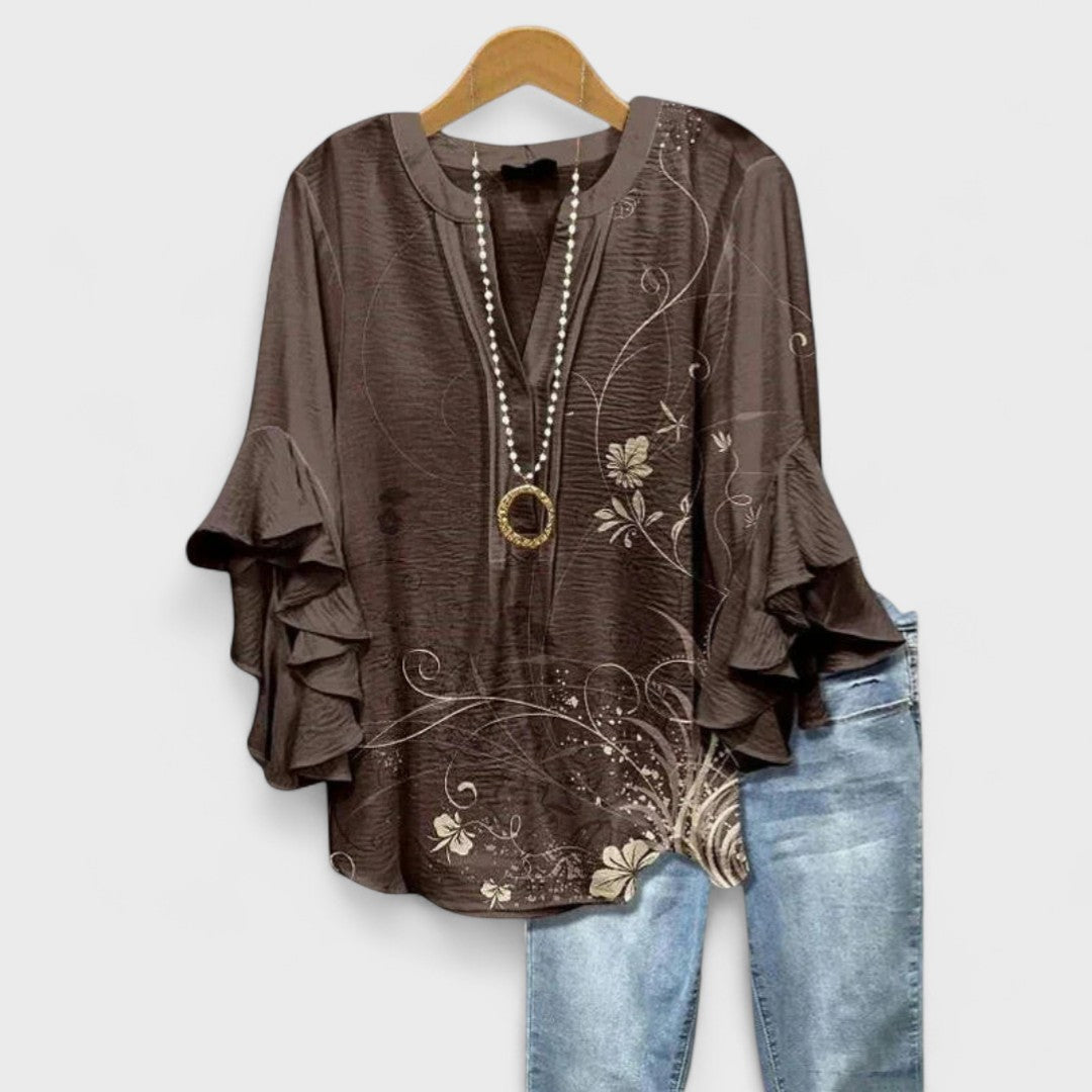 Toinette elegant blouse for women | Versatile -5