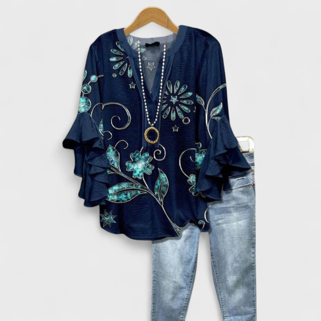 Toinette elegant blouse for women | Versatile -10