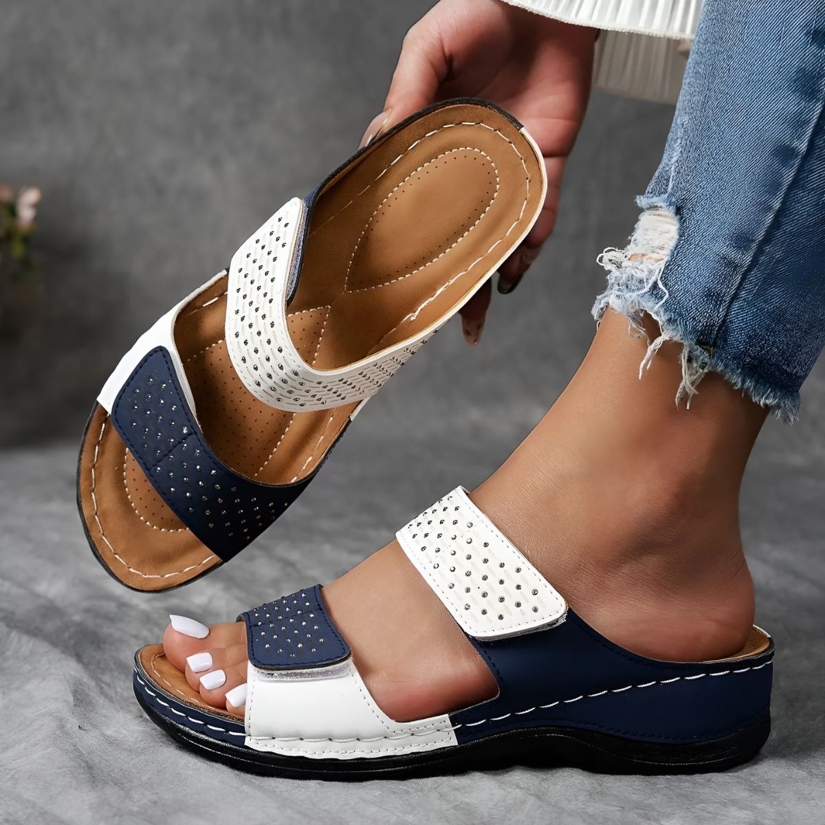 Elegant comfort sandals for women | Arelia