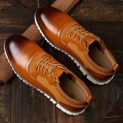 Modern hybrid oxford shoes trainers for men | Orren Flex -1