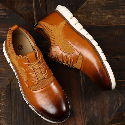 Modern hybrid oxford shoes trainers for men | Orren Flex -3