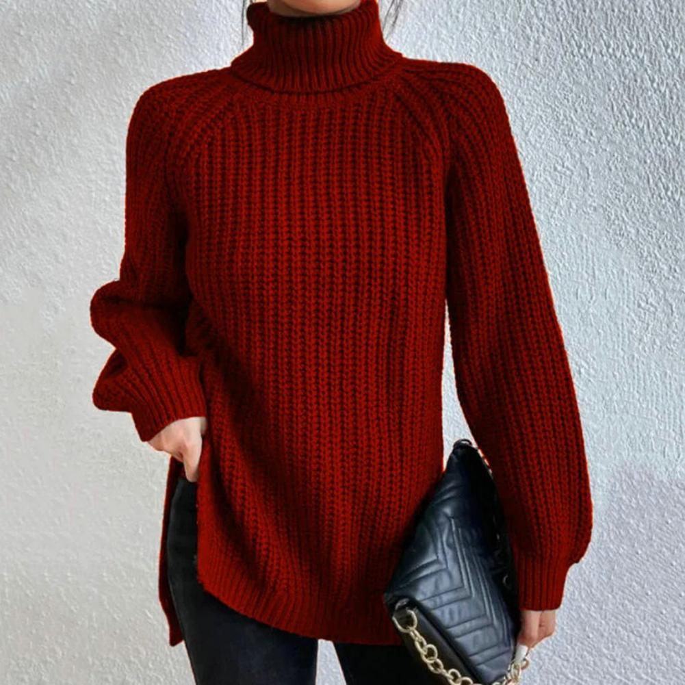 Soft turtleneck jumper for women | Carmen -8