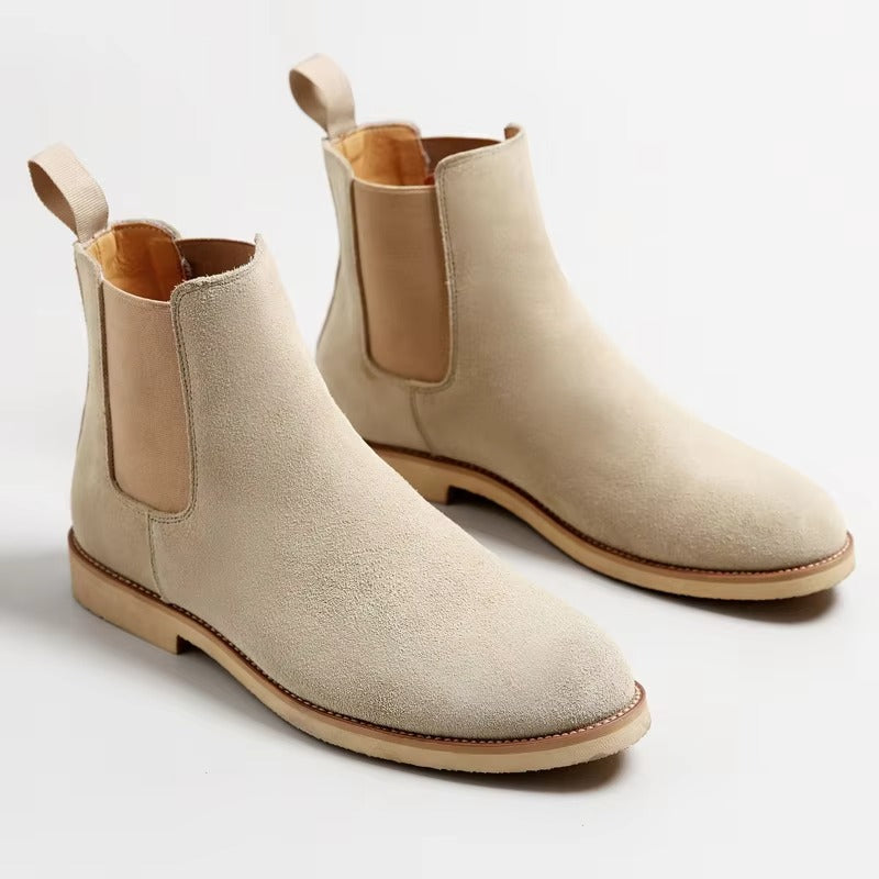 Chelsea ankle boots for men | Suede Leather -8