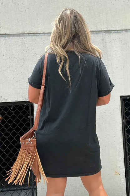 Graphic tee shirt for women -3