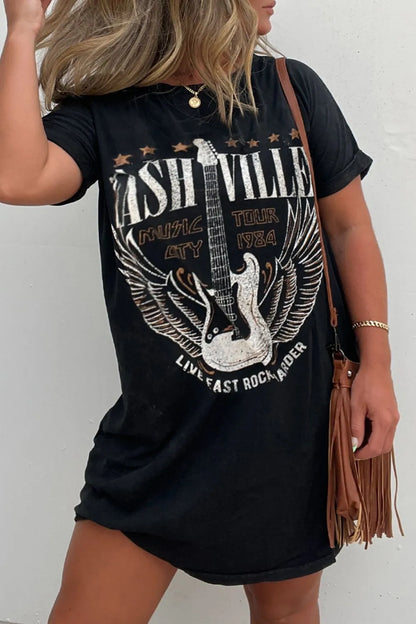 Graphic tee shirt for women -2