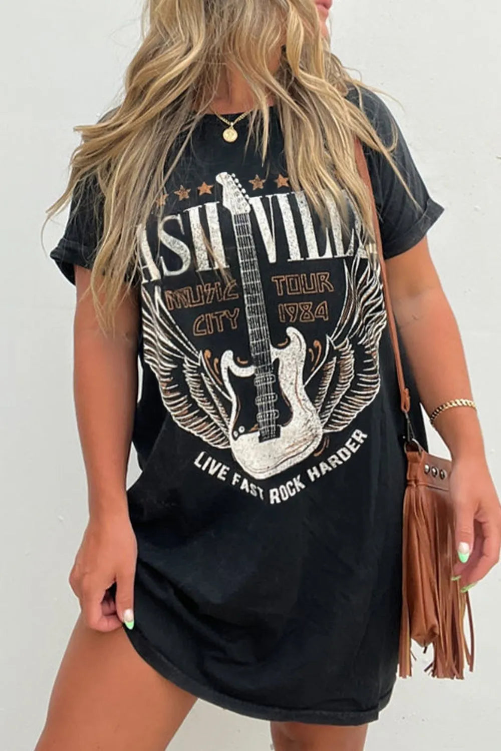 Graphic tee shirt for women -4
