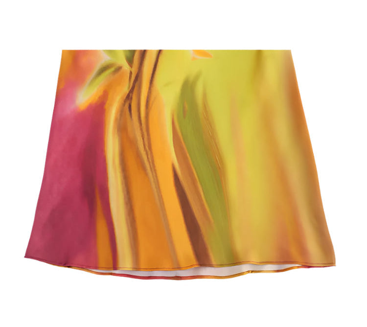 Dress long floral vibrante no sales for women | Quinn -4