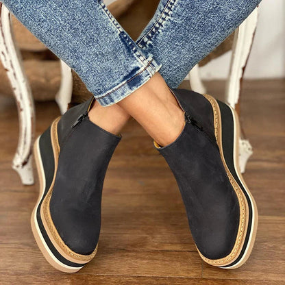 Aurelle Laura elegant heeled ankle boots for women