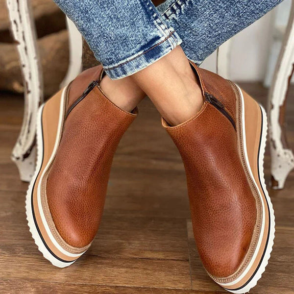 Aurelle Laura elegant heeled ankle boots for women