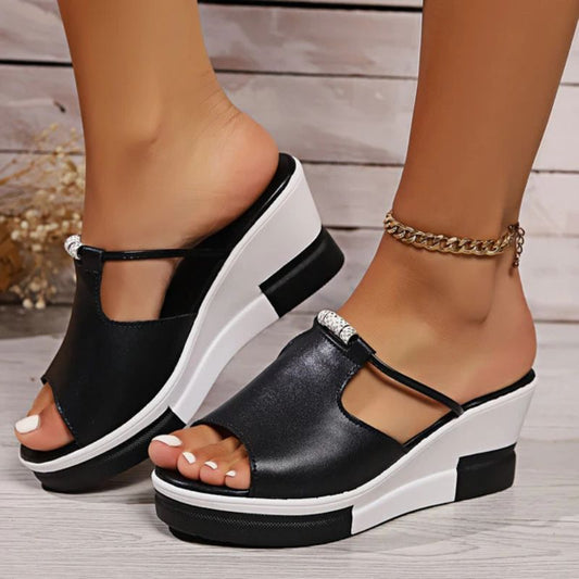 Supportive platform sandals for women | Calista -1