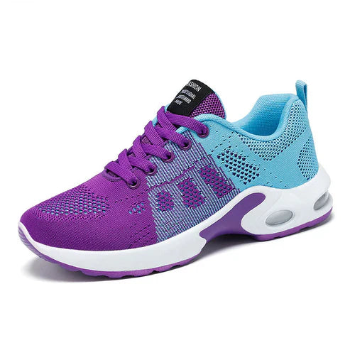 Aurelle Laurine breathable running trainers for women