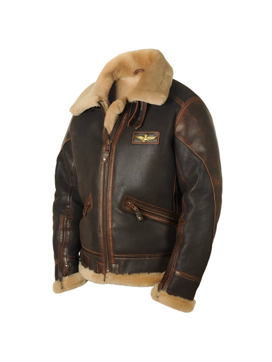 Classic pilot-style everyday jacket for men | Jakub -1