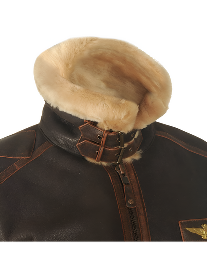 Classic pilot-style everyday jacket for men | Jakub -6