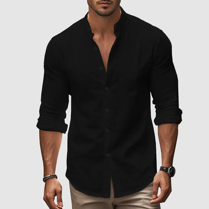 Button-up casual shirt for men | Arlo -2