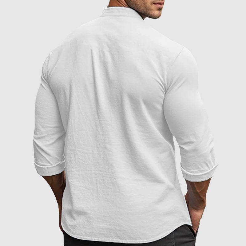 Button-up casual shirt for men | Arlo -5