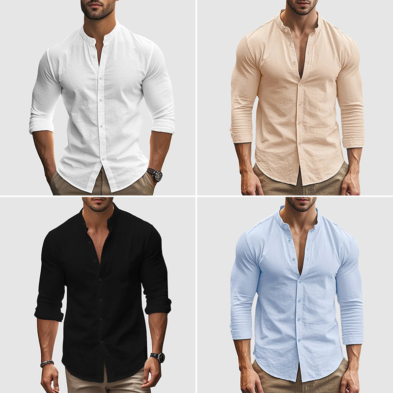 Button-up casual shirt for men | Arlo -6