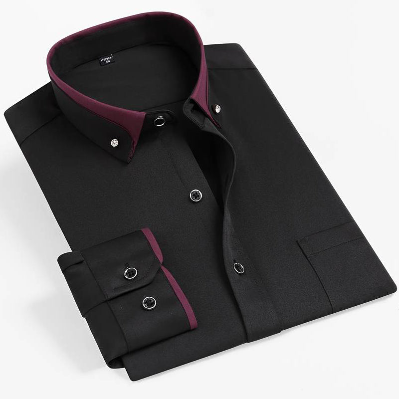 Refined button-up shirt for men | Elio -2
