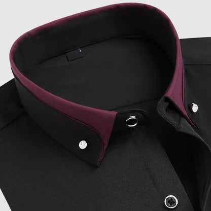 Refined button-up shirt for men | Elio -8