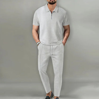 Relaxed two-piece casual set for men | Milan -3