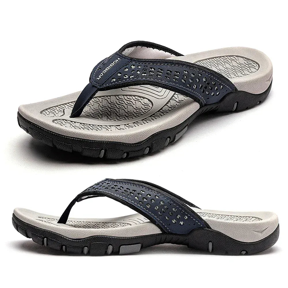 Supportive athletic flip flops arch piece for men | WaveStride -18