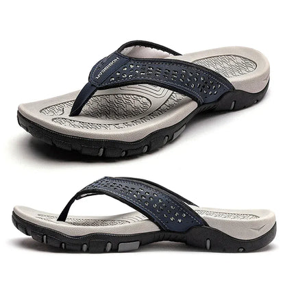 Supportive athletic flip flops arch piece for men | WaveStride -18