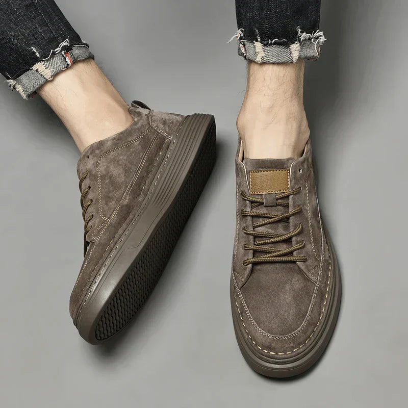 Leather shoes boots for men | Diego -7
