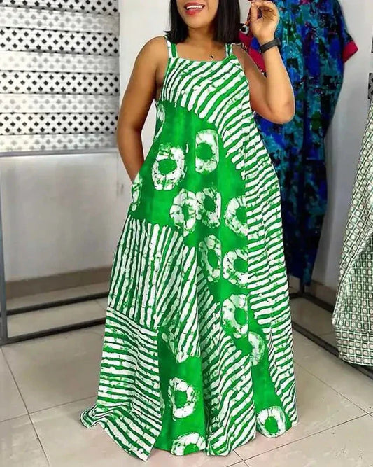 Plus maxi dress for women | Grace -1