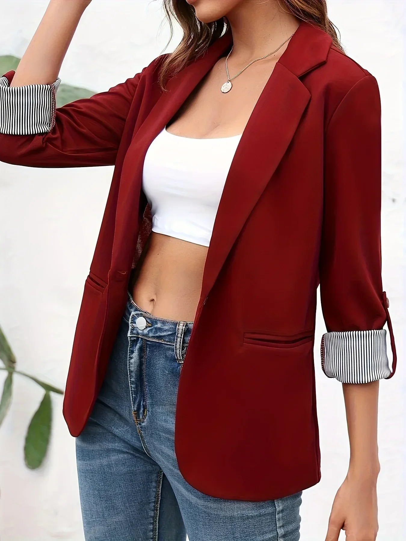 Modern elegance blazer for women | Savina -13