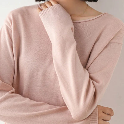 Elara mist knit top jumper for women | Serenia -1